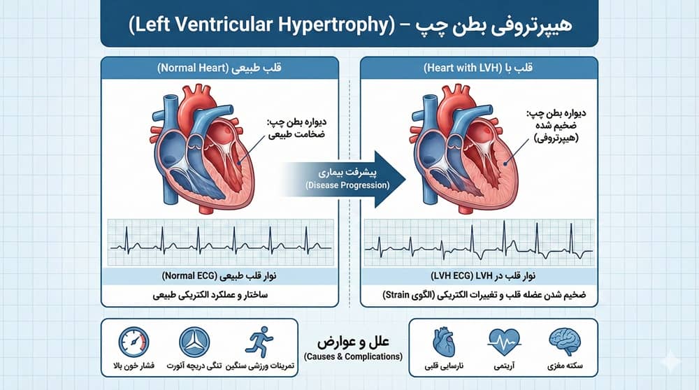 عکس نوار قلب ناسالم