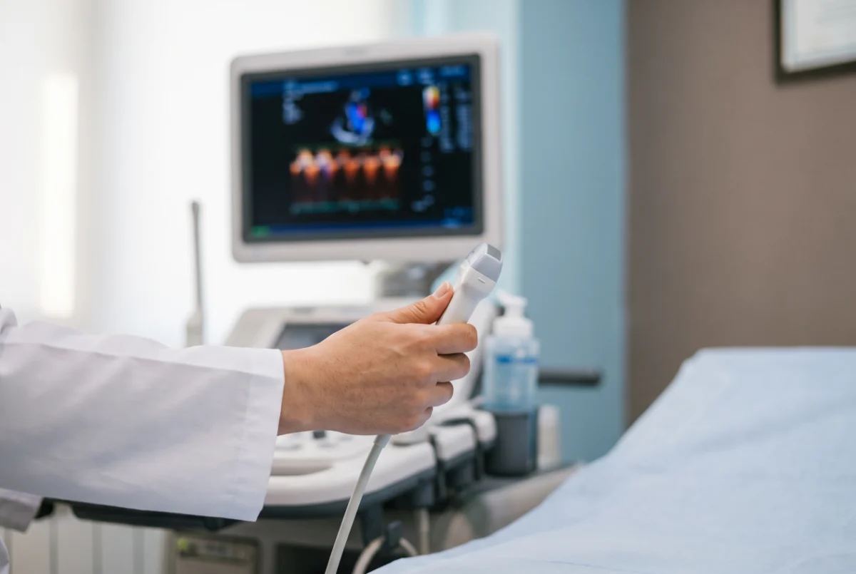 اکوکاردیوگرافی قلب در مطب دکتر خسروی