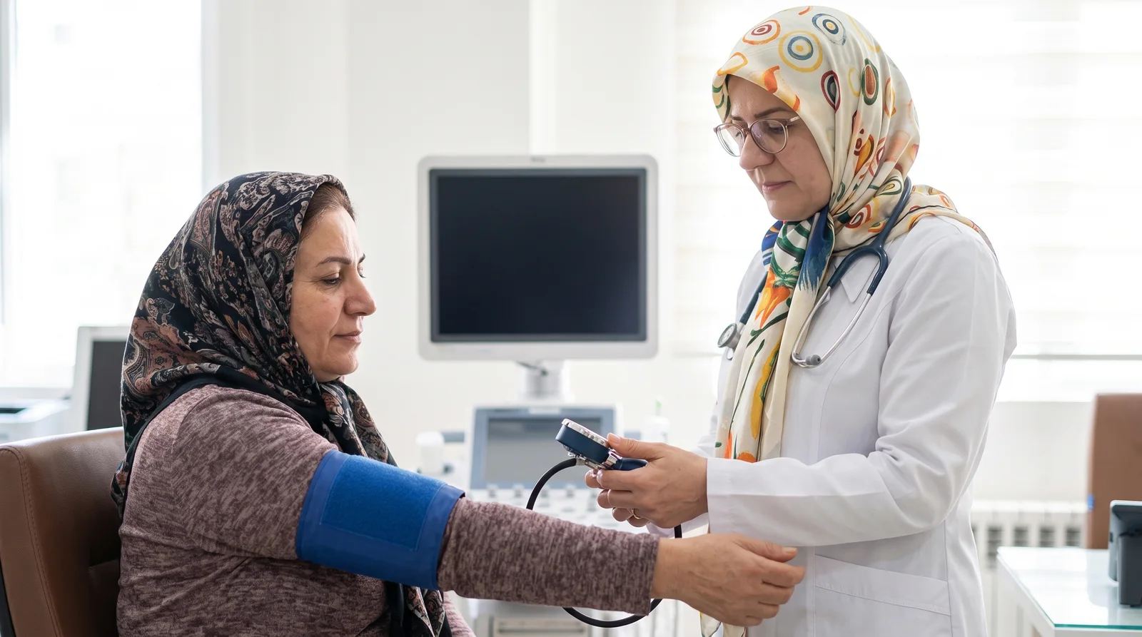کنترل فشار خون؛ مهم‌ترین قدم بعد از دیدن ضخیم شدن دیواره قلب در اکو